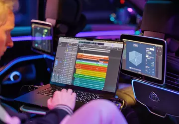 Mercedes-Benz verwandelte Maybach in ein Aufnahmestudio