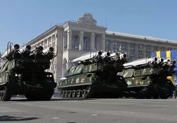 Die Streitkräfte der Ukraine zeigten den ...