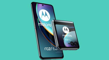 Insider hat hochwertige Pressebilder des Moto Razr 40 Ultra veröffentlicht: ein Clamshell mit einem großen externen Display
