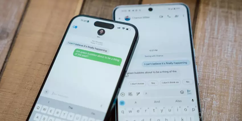 Blaue und grüne Blasen vereinigen sich endlich: Apple führt RCS-Unterstützung für Messaging zwischen iPhone und Android ein
