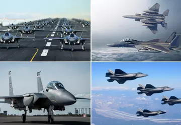 Die US-Luftwaffe wird zum ersten Mal ...