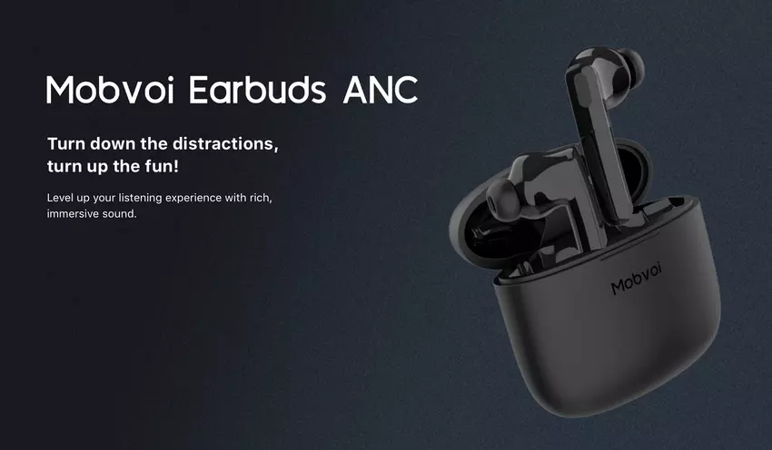 Mobvoi Earbuds ANC: TWS-Ohrhörer mit aktiver Geräuschunterdrückung und IPX5-Schutz für 59 US-Dollar