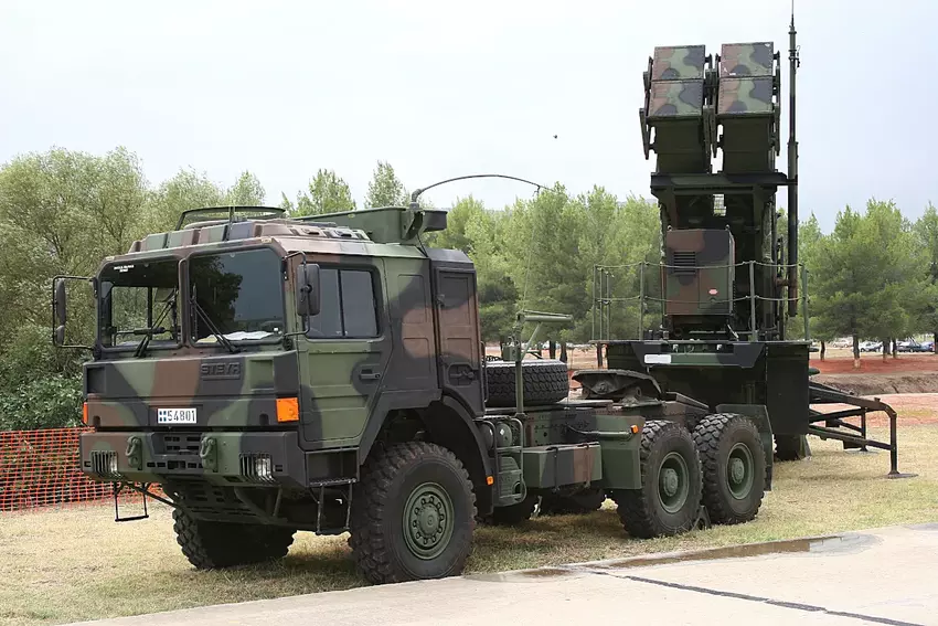 Patriot-Luftabwehrsystem der griechischen Luftwaffe