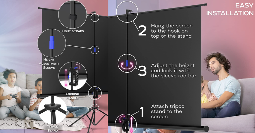 PropVue mobile leinwand groß