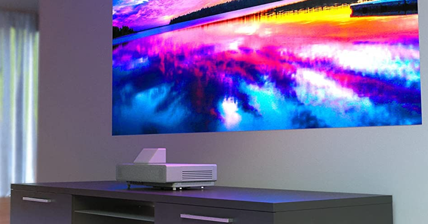 laser projector versus tv