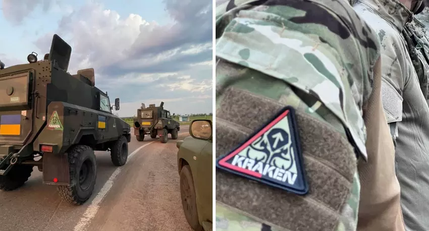 Die KRAKEN-Spezialeinheit erhielt Alvis 4-Panzerfahrzeuge