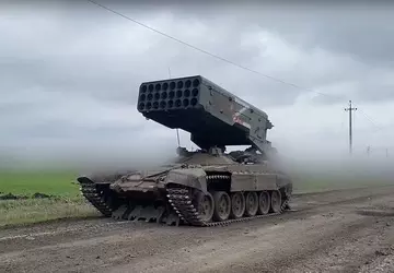 Die Russen feuerten Thermobar-Raketen aus dem ...