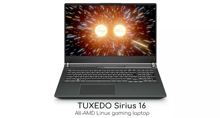 Tuxedo Sirius 16 - das erste Linux-Gaming-Notebook der Welt, Preis ab 1.699 Euro