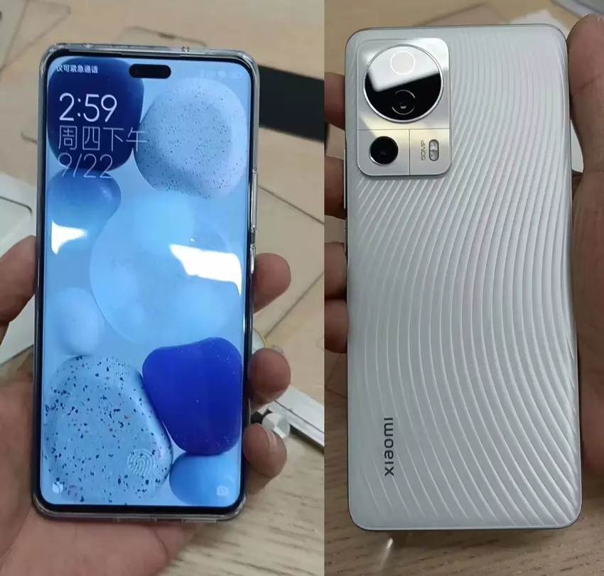 Display mit einer Kerbe, wie das iPhone 14 Pro, eine Dreifachkamera und ein dünner Rahmen: ein Insider zeigte Fotos von Xiaomi CIVI 2