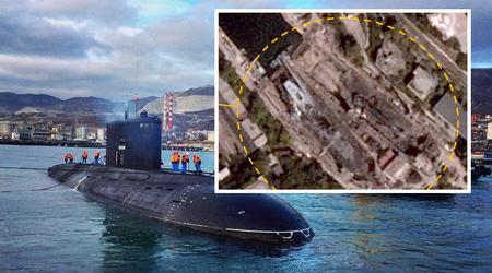 Das U-Boot Rostow am Don wurde von Storm Shadow-Raketen schwer beschädigt - Russland könnte sein erstes U-Boot seit dem Zweiten Weltkrieg verlieren