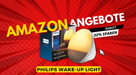 Philips Wake-up Light Lichtwecker – Revolutionärer 32% Rabatt spart Ihnen 60€!