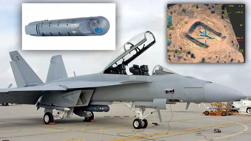 F/A-18 Super Hornet Angriffsflugzeuge erhalten LITENING Laser-Leitsystem