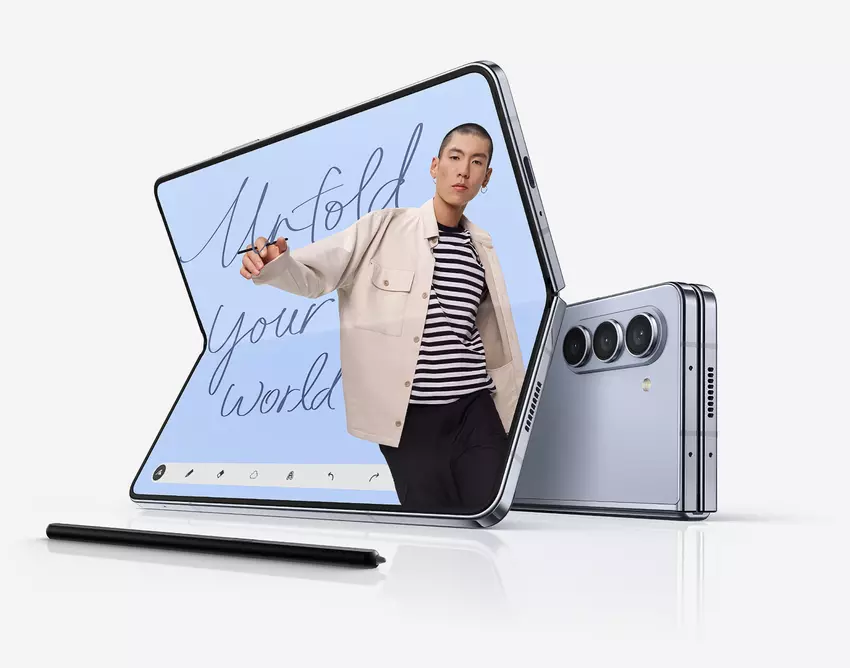 Samsung Galaxy Fold 5 faltbares Smartphone kann auf Amazon mit einem $450 Rabatt gekauft werden