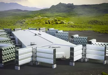 Climeworks begann mit dem Bau von ...