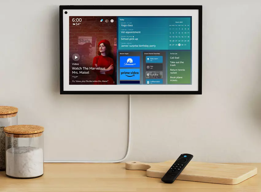 Amazon Echo Show mit 15-Zoll-Bildschirm, Webcam und Alexa-Unterstützung wird für $184 verkauft ($95 Rabatt)