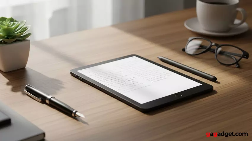 papierloses Notizzettelgerät