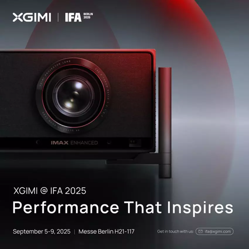 XGIMI Teaser für die ShowStoppers @ IFA2025-Veranstaltung