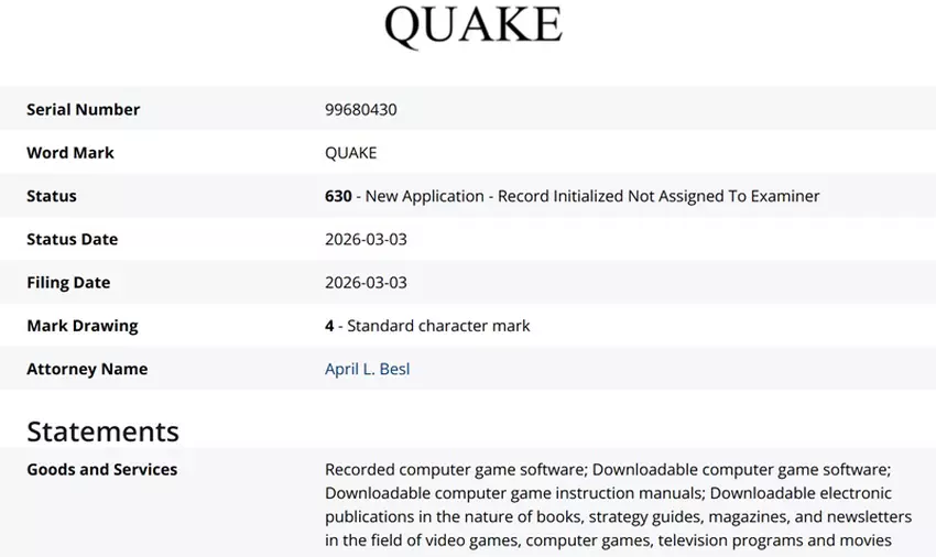 Bild im Zusammenhang mit der Quake-Spieleserie