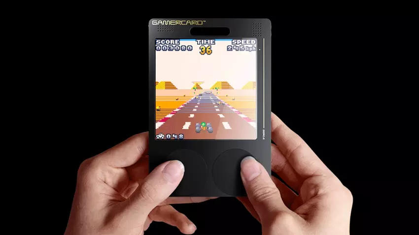 GamerCard, eine ungewöhnliche Retro-Konsole vom Neffen des Schöpfers des ikonischen ZX Spectrum, wurde vorgestellt