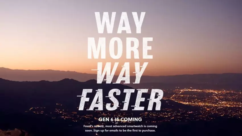 Fossil Gen 6 Smartwatch bereit zur Ankündigung: neues Modell wird am 30. August vorgestellt