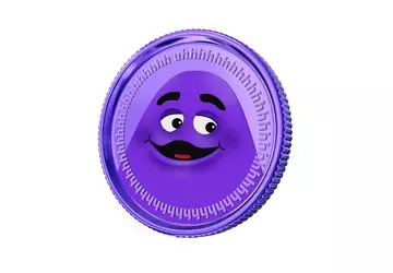 Neue Kryptowährung steigt nach McDonald's-Witz um ...