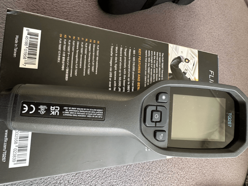 FLIR TG267 Kamera Testbericht