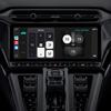 CarPlay Ultra Armaturenbrett mit Miniatur-Klimakontrolle