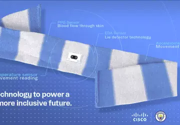 Manchester City bringt einen intelligenten Schal ...