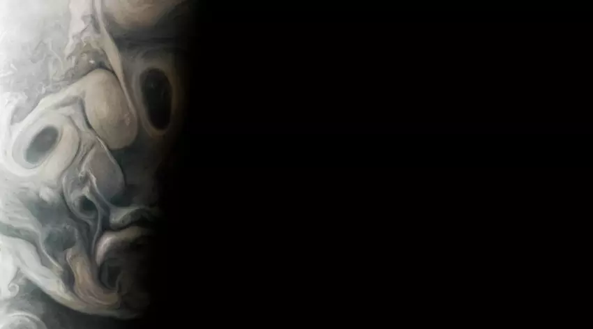 Jupiter ist bereit für Halloween - Juno-Sonde hat das gruselige Gesicht des größten Planeten des Sonnensystems fotografiert