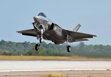 US-Kampfflugzeuge vom Typ F-35 Lightning II ...