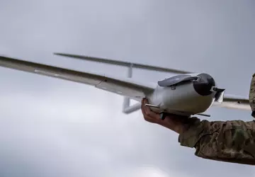 Die Punisher-Drohne mit Munition im Wert ...