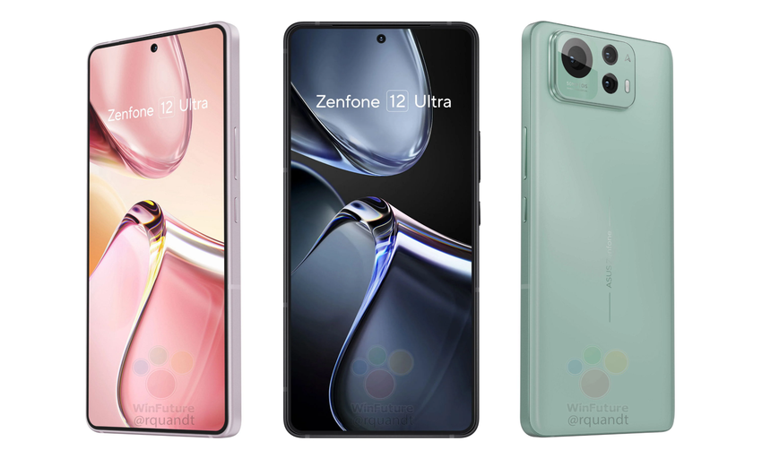 Ein Leck hat die offiziellen Renderings des kommenden Asus Zenfone 12 Ultra Flaggschiff, zusammen mit all seinen Spezifikationen enthüllt
