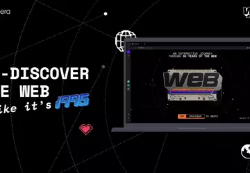 30 Jahre Internetentwicklung: Opera startete das ...