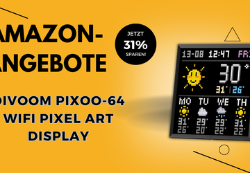 Divoom Pixoo-64 WiFi Pixel Art Display ...