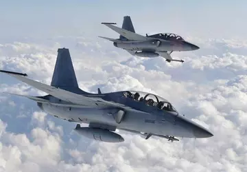 Die ersten südkoreanischen FA-50 Fighting Eagle-Kampfflugzeuge ...