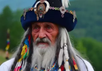 Renommierte transkarpatische molfar Mykhailo Zaklyachyk hat ...