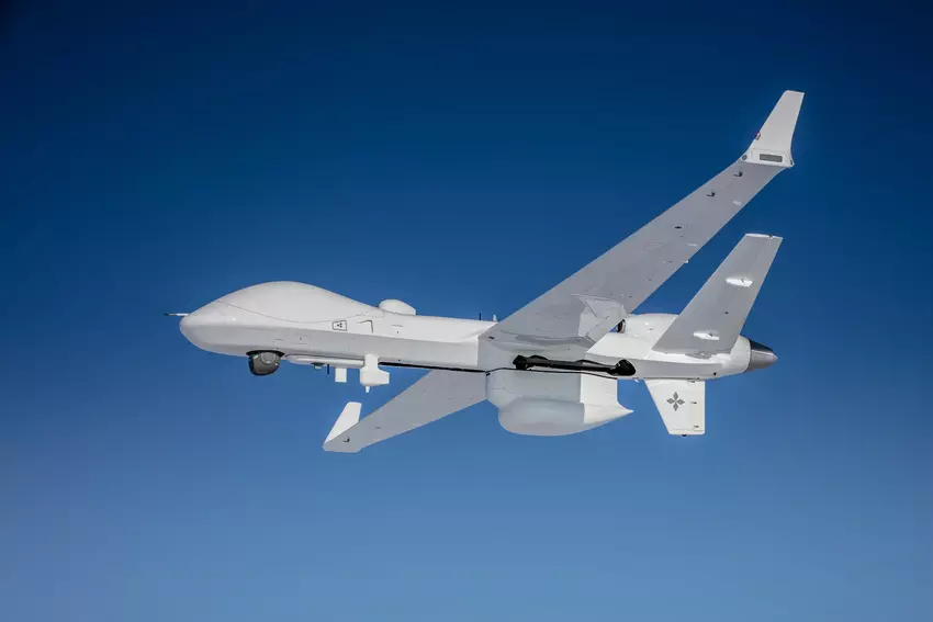 MQ-9B UAV bei einem Testflug