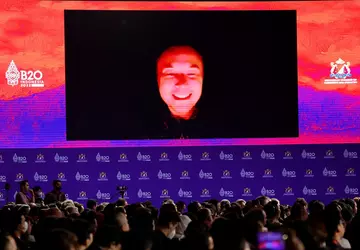 Elon Musk sprach auf dem G20-Gipfel ...