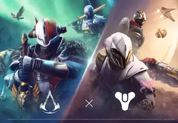 Wikinger mit Blastern und Roboter mit ...