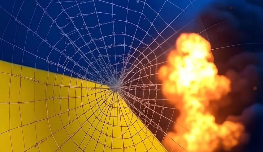 Die Ukraine zerstörte 34 % der strategischen Luftfahrt Russlands an einem Tag: Präsident Zelensky kommentierte die Operation "Spinnennetz"