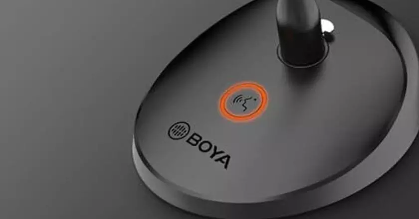 BOYA Desktop Redner Mikrofon kabellos