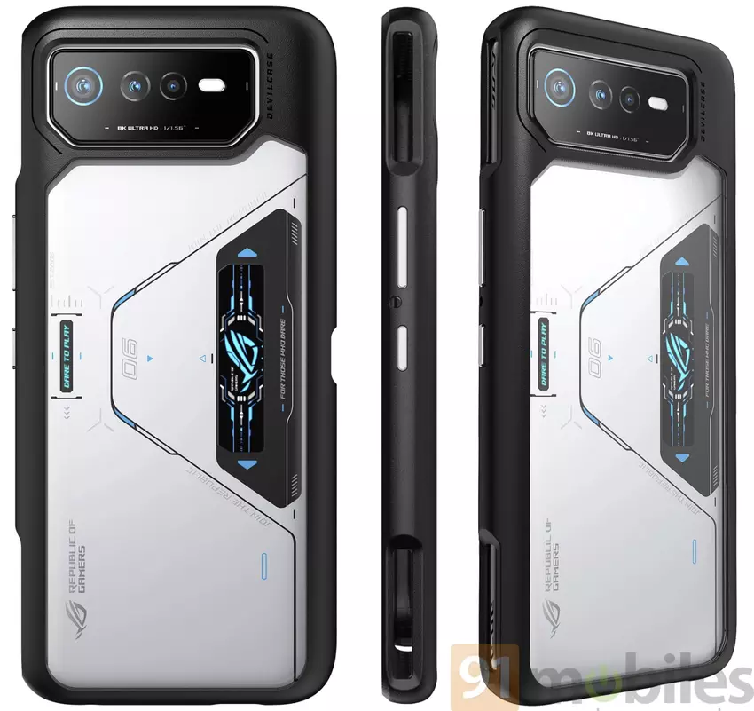 ASUS ROG Phone 6 Press Renders sind zusammen mit wenigen Zubehörteilen durchgesickert