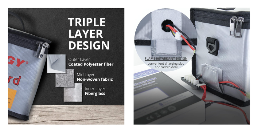 Tenergy Lipo-Akku Tasche