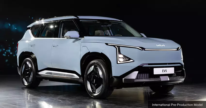 Der Elektroauto Kia EV5 wird in Kanada verkauft, aber nicht in den USA