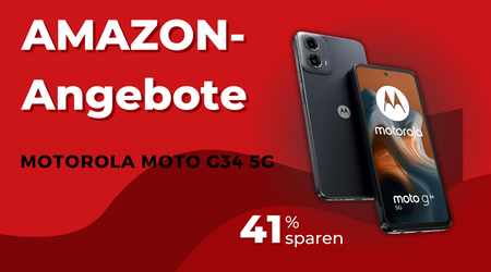 Motorola Moto g34 5G Smartphone mit 70€ Rabatt – Nur 99€ statt 169€!