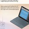 Surface Pro 12 Miniatur mit Tastatur