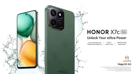 Die offizielle Ankündigung des Honor X7c 5G: 