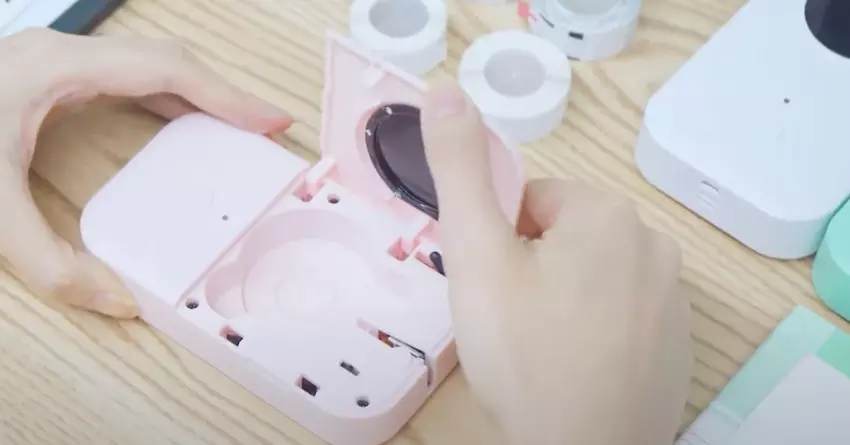 Phomemo D30 maschine zum aufkleber drucken