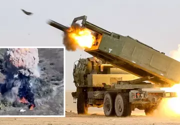 HIMARS, mit Granaten bewaffnete UAVs und ...