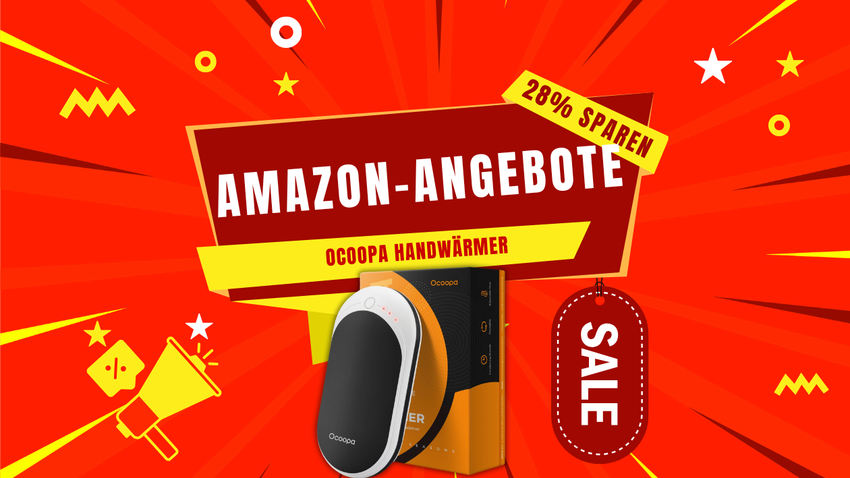 OCOOPA Handwärmer: Winterliche Wohlfühlgarantie mit 28% Preisvorteil!